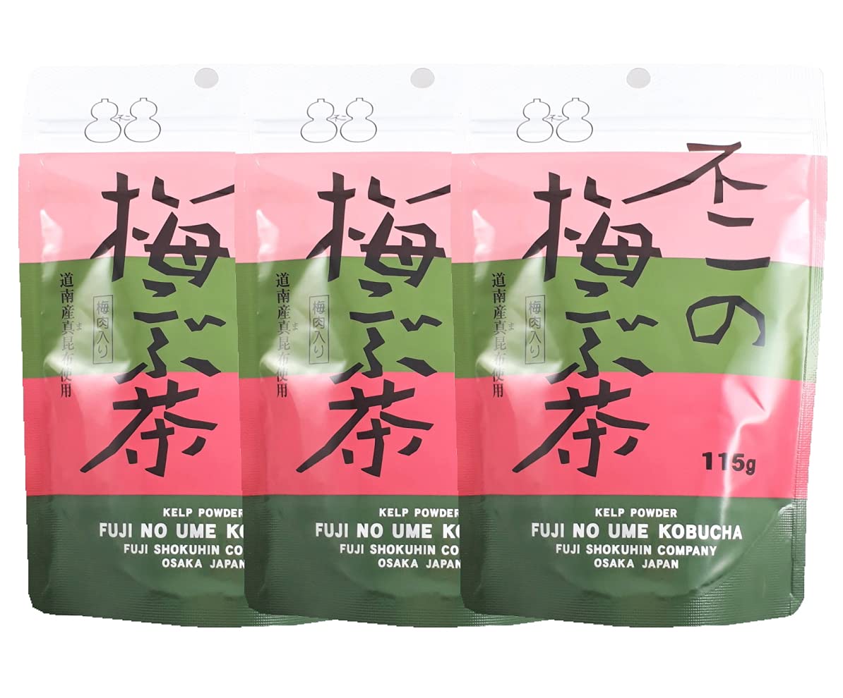 うめこぶページ② Amazon.co.jp: 不二の梅こぶ茶115g袋入り×3袋セット : 食品